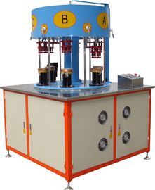 Seis equipamentos de aquecimento de trifásico, GV ROHS da indução da máquina de soldadura da soldadura da estação do CE