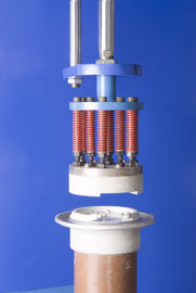 máquina de aquecimento da soldadura de indução da indústria para a folha de alumínio de soldadura, 30-80KHZ