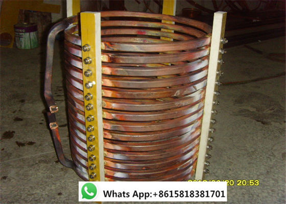 serpentina de aquecimento de indução de 10kW 400kHz para a fornalha de derretimento de aço
