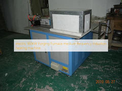 Forno de forja de 160KW elétrico, máquina de aquecimento por indução de média frequência
