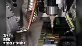 Máquina de tratamento térmico por indução para soldador de lâmina de serra