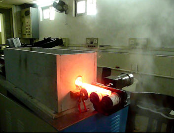 equipamento de tratamento térmico comercial da indução 100KW para o aquecimento da barra de aço