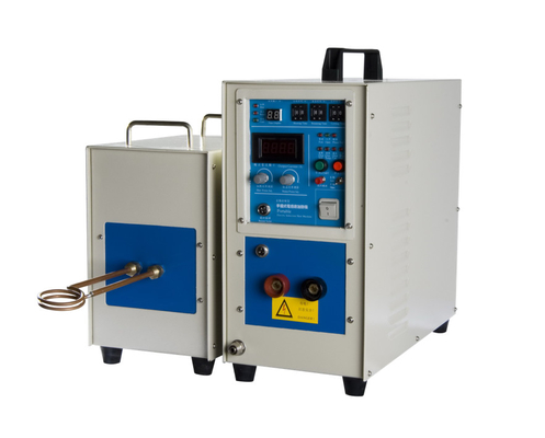 Equipamento de aquecimento de alta frequência da indução 25KW 30-80khz para o tratamento térmico do metal