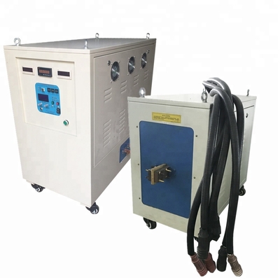 Máquina de endurecimento por indução de eixo 100kw IGBT 50KHZ tratamento térmico para engrenagens